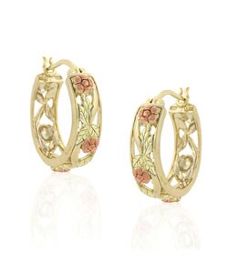 Goldover Sterling Silver Hoop Earrings
