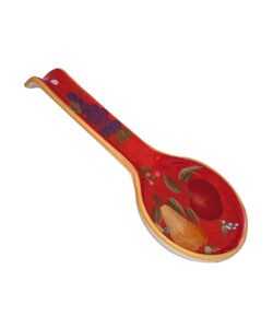 Sandy's Orchard Hanpainted Spoon Rest