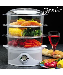 Deni 7550 3-tier Digital Food Steamer