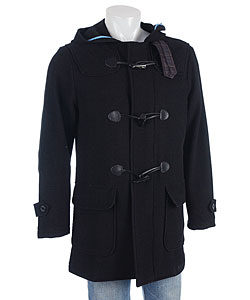 Alexander Julian Men's Wool Hooded Duffle Coat