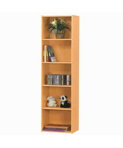 Natural 5-tier Storage Cubbies