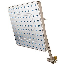 Fortress Satin Nickel Rainfall 8-inch Showerhead