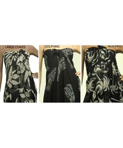 Beach Wrap Sarongs (Case of 3)