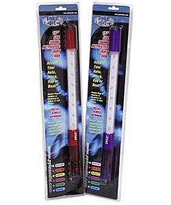Pyle 15-inch White LED Sound Activated Light Rod