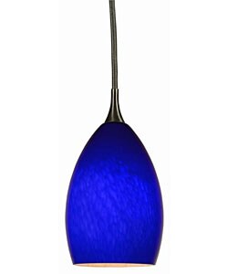 Blue Contemporary Mini Pendant