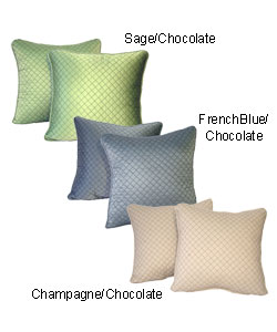 Calabria Contrast Stitch Pillows (Set of 2)