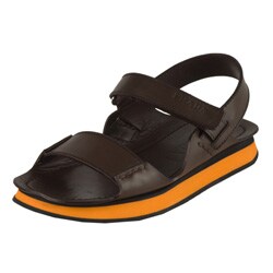 Prada Men's Brown Leather Sandals