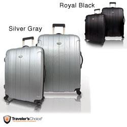 Traveler's Choice Rome 2-piece 'Spinner' Hardside Luggage Set