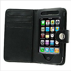 Deluxe Apple iPhone Wallet Leather Case
