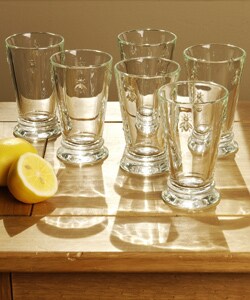 La Rochere Pressed Bee Glass Tall Tumbler (Set of 6)