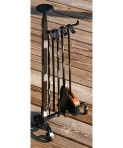 Bar Harbor 5-piece Wrought Iron Fireplace Tool Set