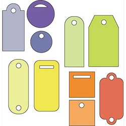 Cuttlebug 2x2 Die Set (Set of 4)