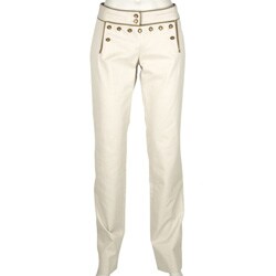 Dolce & Gabbana Women's Sand Ribbed Stripe Pants
