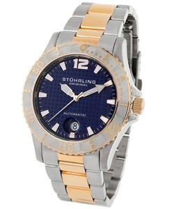 Stuhrling Original Men's 'Regatta' Automatic Divers Watch