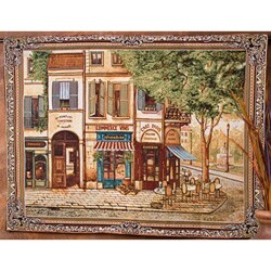 'Cafe De Paris' Wall Art Tapestry