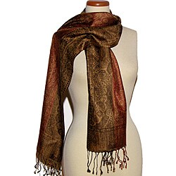 Silk Antique Classic Scarf (India)