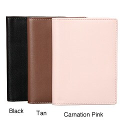 Royce Leather Deluxe Passport Card Case