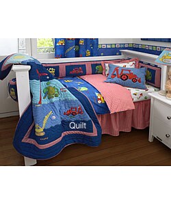 Freckles Construction 4-piece Crib Set