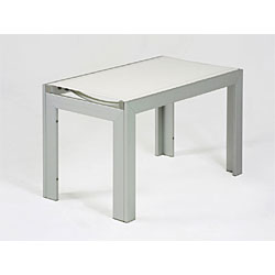 Opal 29.5-inch Bench with White Textilene Seat