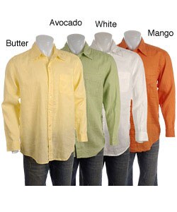 Visitor Men's Long-sleeve Linen Shirt