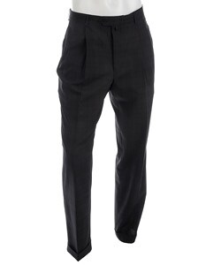 Tommy Hilfiger Men's Navy Windowpane Slacks