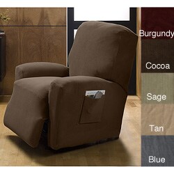 Corduroy Stretch Recliner Slipcover