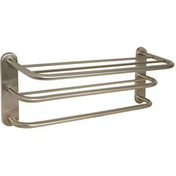 Hotel-style 3-tier Solid BrassTowel Shelf