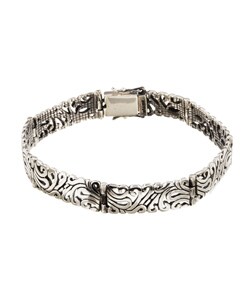 Chateau D'Argent Sterling Silver Filigree Wavy Bracelet