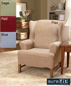 Sure Fit Stretch Pearson Wingback Chair Slipcover