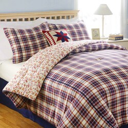 Hampton Plaid 4-piece Comforter Set