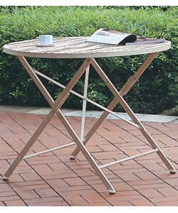 Round Iron Folding Table