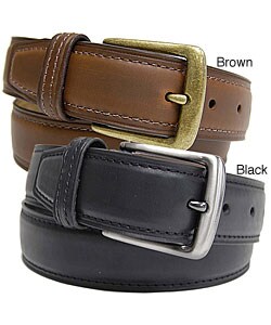 Boston Traveler Men's Business Casual Leather Belt