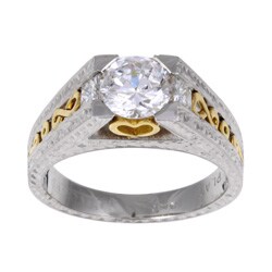 Tacori Platinum 1/3ct TDW Diamond Engagement Ring (G, VS)