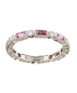Tacori Platinum Sapphire 1/4ct TDW Diamond Band