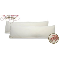 Sarah Peyton Memory Foam 50x18.5 Body Pillow (Set of 2)