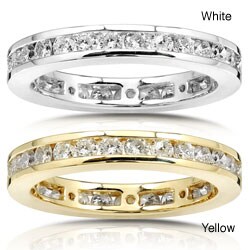 14k Gold 1ct Diamond Channel Set Eternity Ring (G-H, I1-I2)