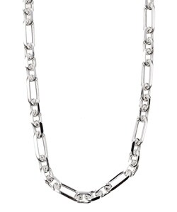 Sterling Silver 24-inch Italian Anchor Link Chain