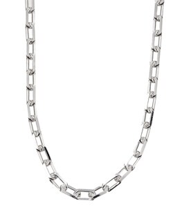 Sterling Silver 22-inch Italian Boston Link
