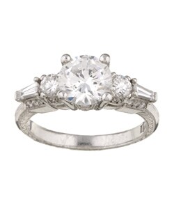 Tacori Platinum 5/8ct TDW Diamond Engagement Ring (G, VS)