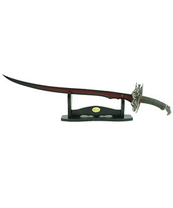 Dragon Scimitar Sword with Stand