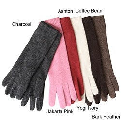 Portolano 'Jakarta' 13-inch Cashmere Gloves