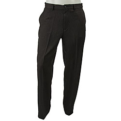 Perry Ellis Men's Flat Front Charcoal Pants