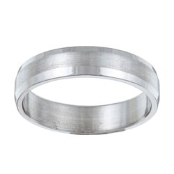 Stainless Steel Dual Polished Beveled Edge Ring