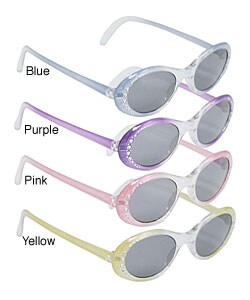 Adi Kids 6646RS Girl's Oval UV Protection Sunglasses