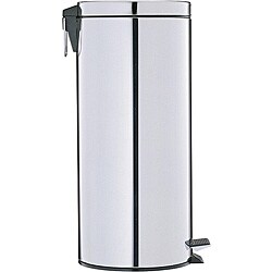 Stainless Steel 17.5-quart Step-open Trash Can