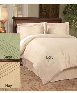Diamond Matelasse 4-piece Comforter Set