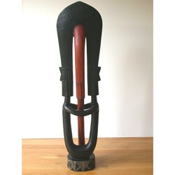 Handmade 'Anuanom' Family Statue (Ghana)