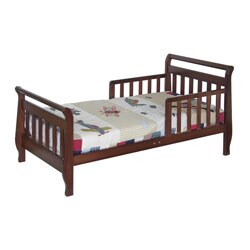 DaVinci Sleigh Toddler Bed in Cherry