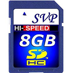 SVP 8GB Secure Digital High Capacity Card