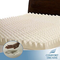 Comfort Dreams Highloft 4-inch Memory Foam Mattress Topper